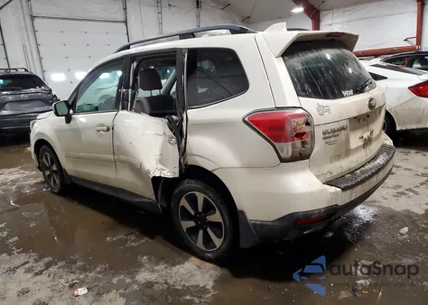 2017 Subaru Forester 2.5I Premium из США, поврежденный, VIN JF2SJAEC0HH436635